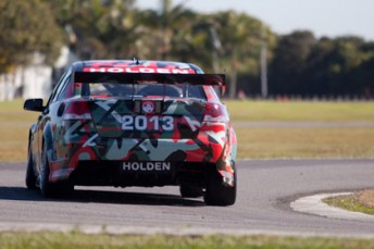 thumb Jamie Whincup drove Triple Eight's COTF in a shakedown at Norwell today