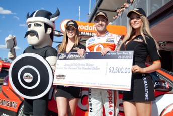 thumb TeamVodafone's Jamie Whincup has taken pole for Race 19