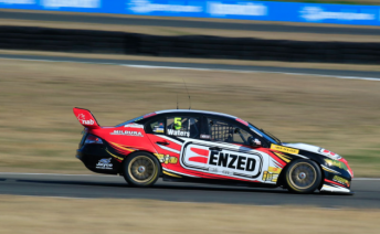 Cameron Waters on his way to pole position
