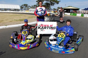 thumb The new name and look for the 2010 CIK Stars of Karting Series was unveiled today. Pic: photowagon.com.au