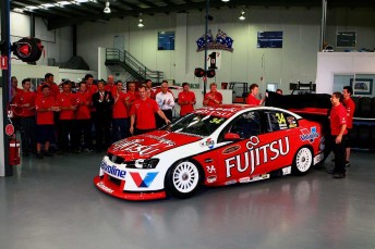 thumb Garry Rogers unveiled its 2010 sponsor Fujitsu in November last year