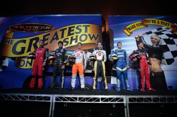 thumb The V8 Supercar drivers that feature in the 2010 Television Commercial