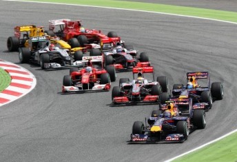thumb Red Bull Racing's Mark Webber leads the field. Will he be doing the same in Texas in 2012?