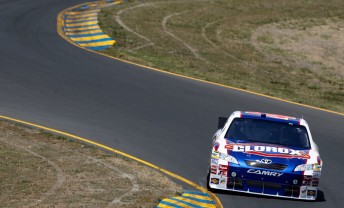 thumb Marcos Ambrose in action at Infineon Raceway today