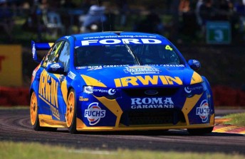 car IRWIN Racing's Alex Davison at Hidden Valley