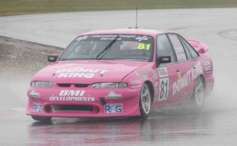 thumb Adam Beechey and Dean Crosswell won the opening Commodore Cup race at Winton today