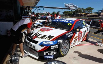 thumb The DJR Jim Beam Racing Falcons of Steve Johnson and James Courtney
