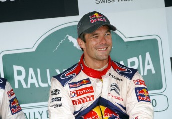 thumb All smiles for Sebastien Loeb after winning Rally Bulgaria