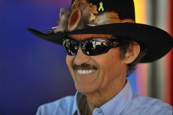 2010 NASCAR Sprint Cup Series New Hampshire NASCAR legend Richard Petty, minority owner of Richard Petty Motorsports
