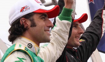thumb Dario Franchitti and Will Power
