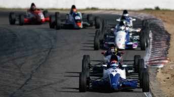 thumb Formula Ford contender Ash Walsh at Winton