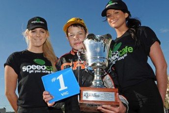 Lehane_CIKSOK10R4_10053_(photowagon.com.au)_med Pierce Lehane had a successful day winning the round, the Victorian Championship and the Pro Junior title. Pic: photowagon.com.au