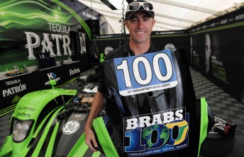 thumb David Brabham celebrates his 100th American Le Mans Series start this weekend
