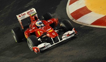 thumb Fernando Alonso won the Singapore Grand Prix
