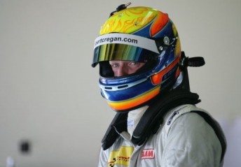 thumb Robert Cregan has tested a V8 Supercar at Winton today