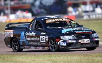 obrien ute Charlie O'Brien stepped in a V8 Ute this year