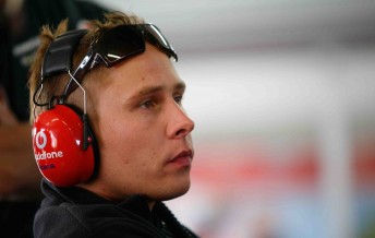 thumb Danish driver Allan Simonsen