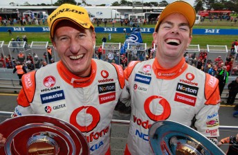 thumb TeamVodafone's L&H 500 winners Mark Skaife and Craig Lowndes