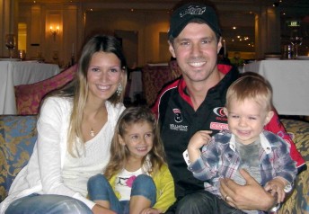 tiago family Tiago Monteiro with his young family on the Gold Coast