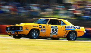 miedecke tcm Andrew Miedecke in his Touring Car Masters Camaro