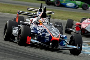 thumb Mitch Evans is charging towards a second TRS title