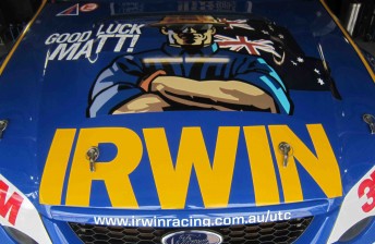thumb Alex Davison's IRWIN Falcon is showing its support for Australia's representative in IRWIN's Ultimate Tradesman Challenge finalist Matt Francis this weekend