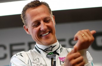 thumb Schumacher equalled his best result since 2006