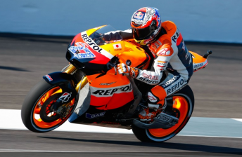 casey MotoGP title leader Casey Stoner