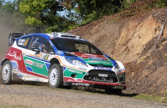 thumb Latvala continues to lead Rally Australia
