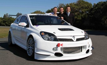 thumb The Astra that Nicholls, Camilleri, Walsh and Kaye will drive at Barcelona in two weeks time