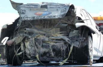 thumb The rear of the #17 car (PIC: Marshall Pruett – http://www.twitter.com/marshallpruett)