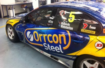 CAR The sideof the Orrcon Steel FPR Falcon