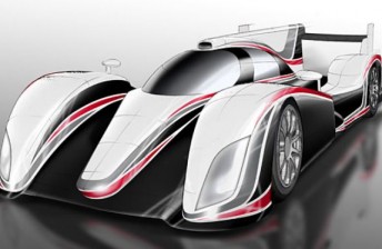 thumb An official drawing of the new LMP1 challenger