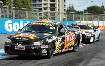 thumb Ryal Harris on the Armor All Gold Coast street circuit last weekend