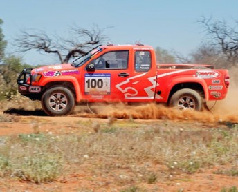 car The Holden Colorado, as raced by the PWR Holden Rally Team in the Australasian Safari
