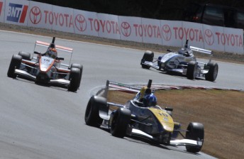 thumb The TRS field in a rare dry spell on Sunday