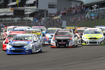 thumb The start of Race 3 today