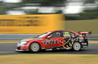 thumb James Courtney in his Toll HRT Commodore