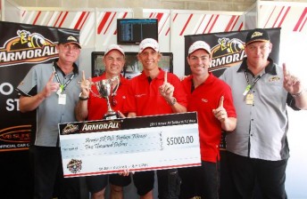 thumb Mark Eddy, Warren Luff and Craig Lowndes took out the Pole Award last year