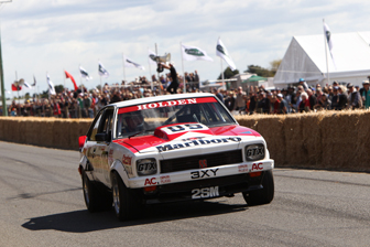car Jim Richards driving the Torana A9X that he and Peter Brock took to Bathurst victory in 1978