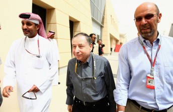 thumb Jean Todt arrives at Sakhir this afternoon for the Bahrain Grand Prix