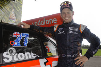 thumb Casey Stoner drove a TeamVodafone V8 Supercar last year