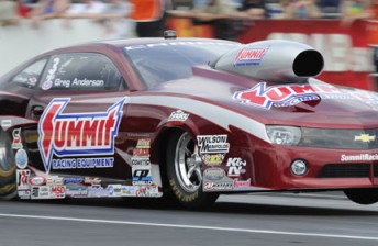 . Greg Anderson's new Camaro struck instant success