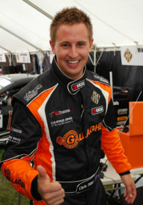 car Reigning V8 Utes champion Chris Pither