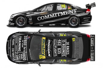thumb Rick Kelly's #15 Jack Daniel's Racing 'Commitment' Commodore