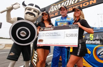 thumb Mark Winterbottom secured his fourth pole of the season