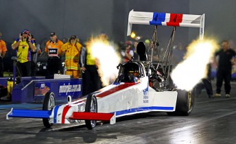 thumb Mark Sheehan took Top Fuel in Perth