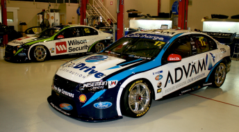 The two DJR Falcons as they'll appear in Adelaide