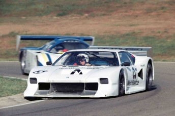Larry Perkins will drive the Barry Lock-built DeTomaso Pantera. PIC: Autopics.com.au