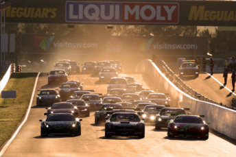 The start of the Bathurst 12 Hour